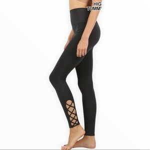 Tummy control body shaper leggings